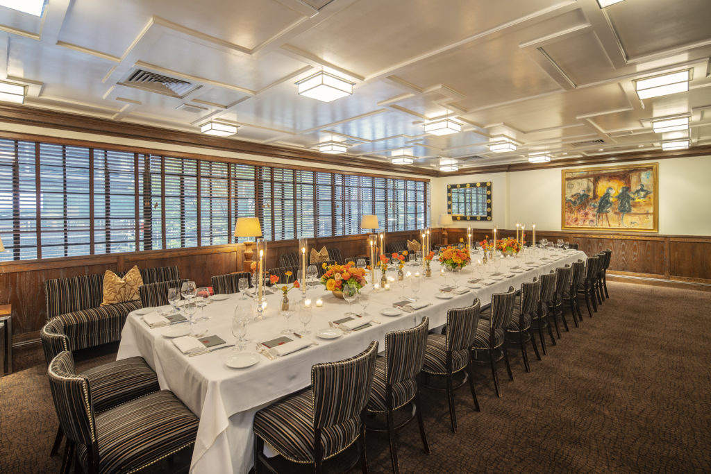 Aretsky's Patroon, Private Dining, Gibson Room