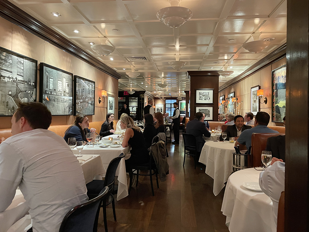 Aretsky's Patroon NYC restaurant, mid town east
